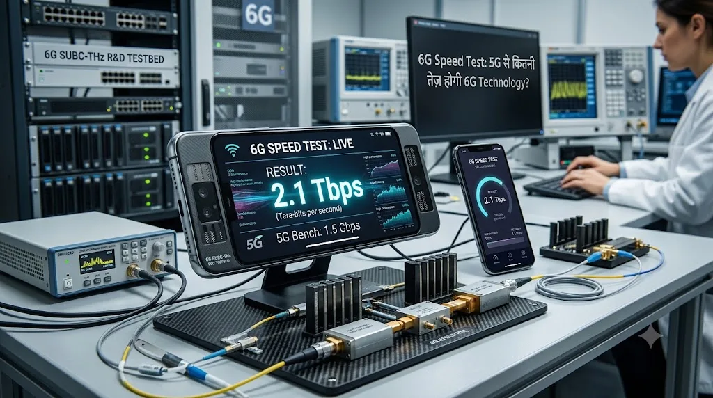 6G Speed Test: 5G से कितनी तेज़ होगी 6G Technology?