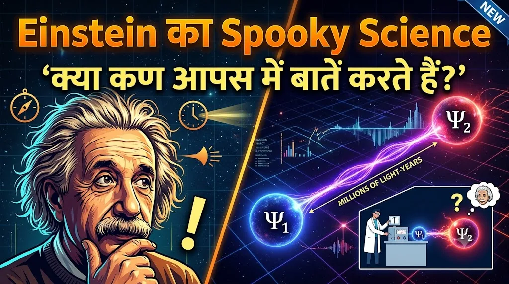 Einstein का Spooky Science: क्या कण आपस में बातें करते हैं?