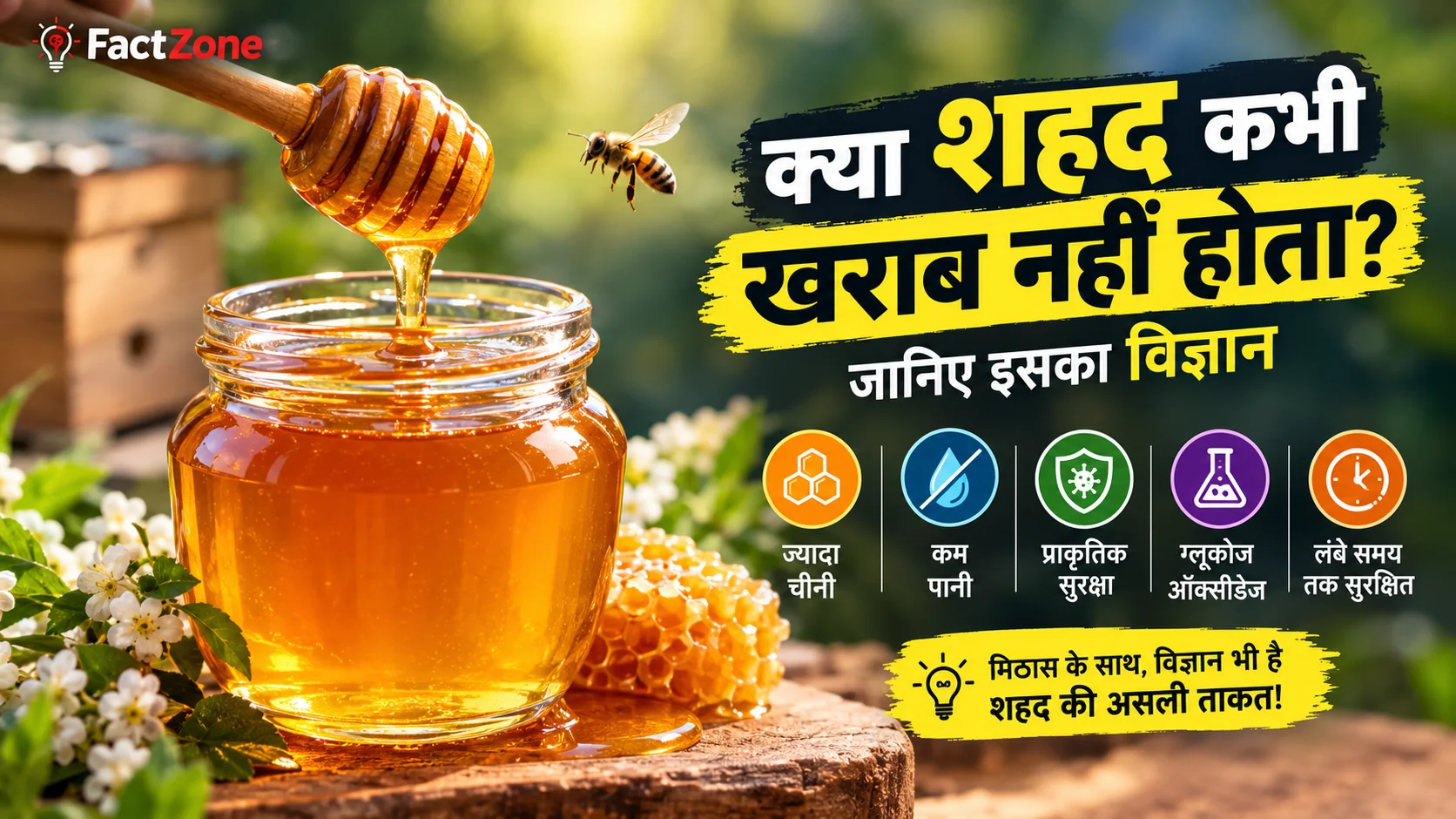 क्या शहद कभी खराब नहीं होता? जानिए इसका विज्ञान